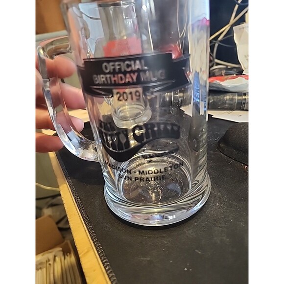 The Nitty Gritty Birthday Bar Mug – Madison WI 2019 15oz Glass Beer Mug - Picture 2 of 6